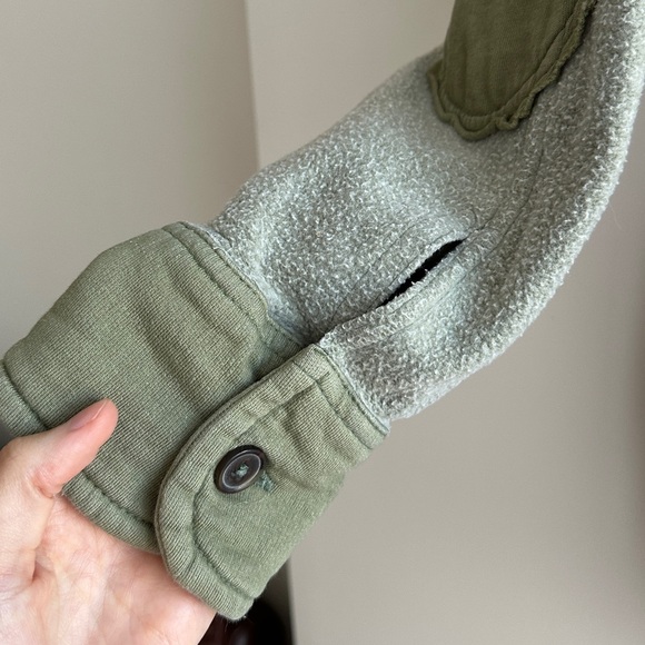 Free People Women’s Ruby Fleece Shirt Jacket, Size XS, Jaded Green - Picture 8 of 16